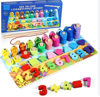 Six In One Logarithmic Board